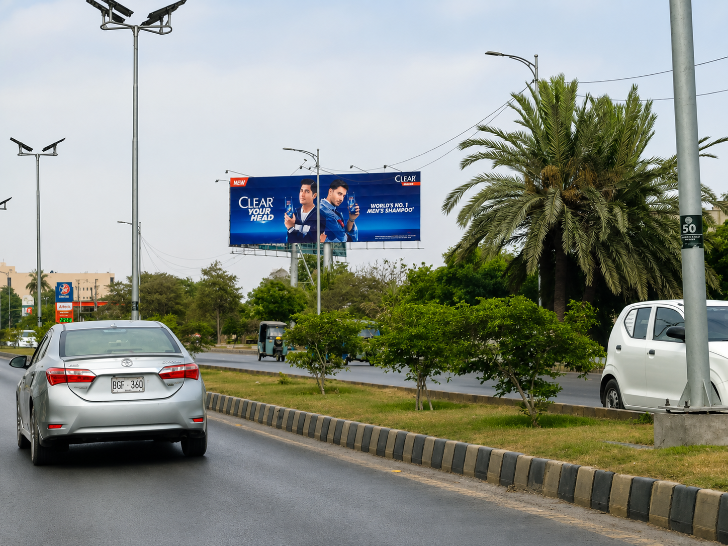 Billboard advertising campaign